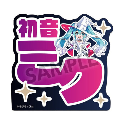 『初音ミク レーシングミク』2024 ねんどろいどぷらす キービジュアル1 Ver. おなまえアクリルバッジ